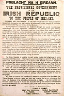An original copy of the 1916 Proclamation of the Irish Republic