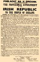 A viral copy of the 1916 Proclamation of the Irish Republic