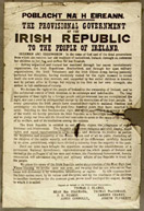 A viral copy of the 1916 Proclamation of the Irish Republic