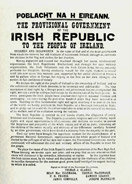 A viral copy of the 1916 Proclamation of the Irish Republic